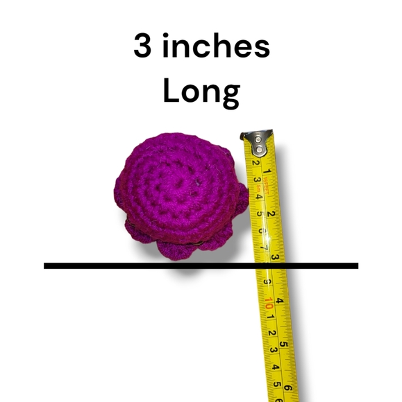 Crochet Mini Octopus Plushy - Picture 7 of 7